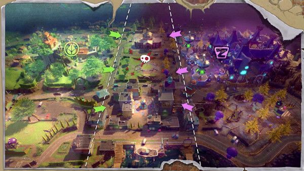 PlantsvsZombiesGardenWarfare2 cortile di battaglia PlantsvsZombiesGardenWarfare2 cortile di battaglia